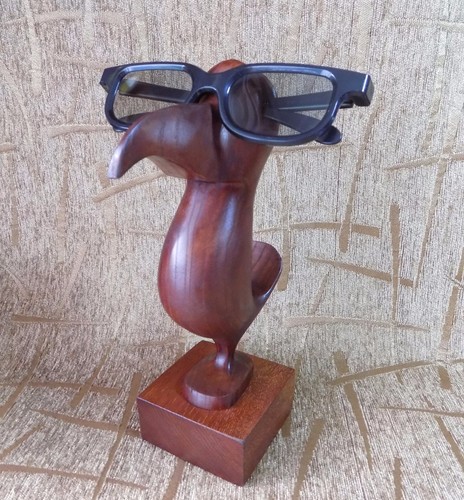 Wooden sunglass glasses - , holder