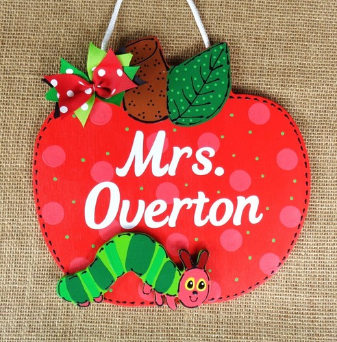 Personalized apple teacher - personalized,