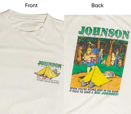 Big johnson pup - tents, white