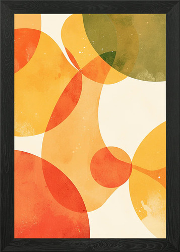 Abstract watercolor circles - abstract,