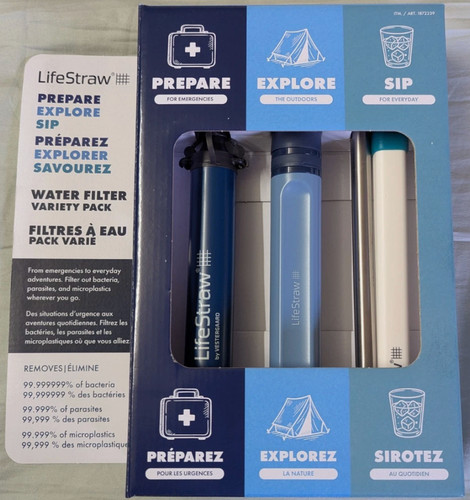 Lifestraw water filter - water, variety