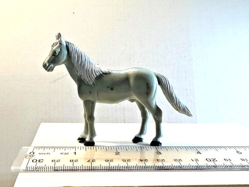 Large vintage gray standing