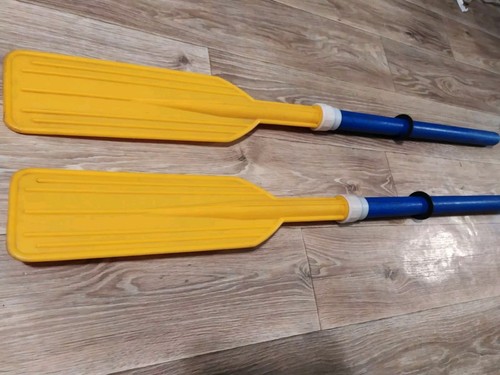 Vintage boat oars plastic for