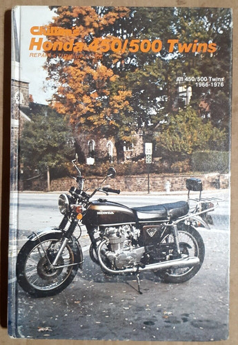 Chilton honda 450 - honda, 450/500
