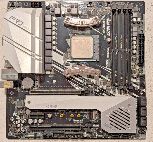 Asrock x570m pro4 - +, amd