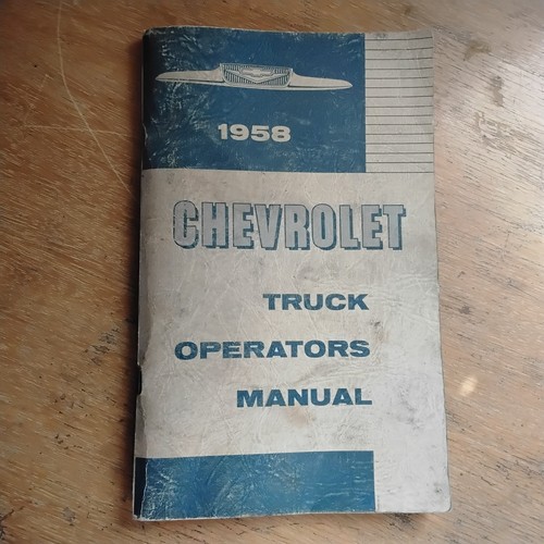 Original 1958 chevy truck - 1958,