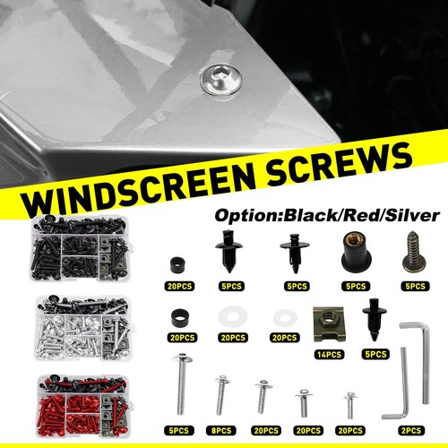 Complete fairing bolts kit - complete,