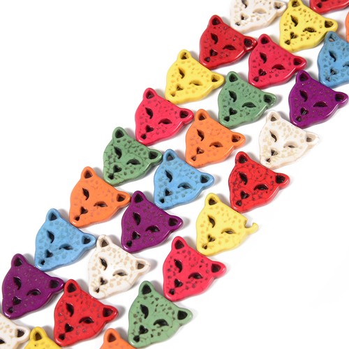 Multi color howlite turquoise - multi-color,