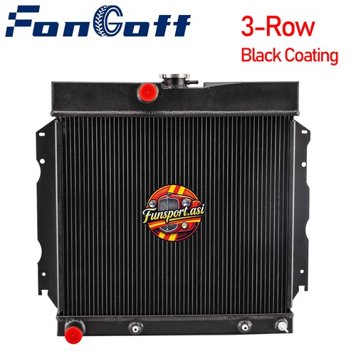 Row radiator fit - fit, 1965-1969