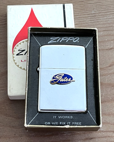 Vintage 1969 zippo - vintage, gates