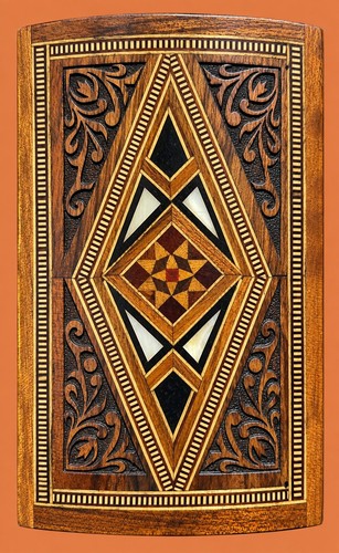 Vintage 1976 mosaic - 1976, marquetry
