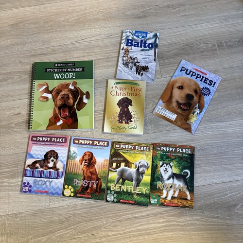 Dog puppy kids - puppy, book