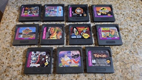 Sega game gear - game,