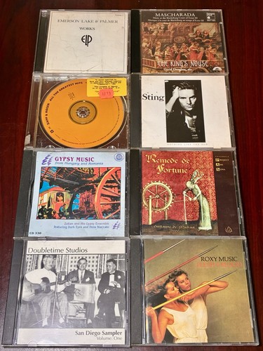 Vtg lot cds roxy - lot,
