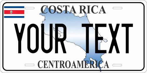 Costa rica map custom state - rica,