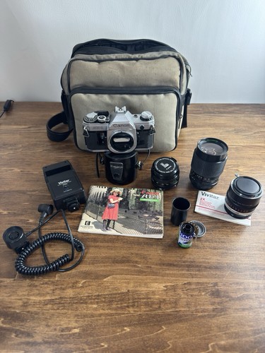 Canon ae1 with 50mm 1 - ae1, 1:1.8