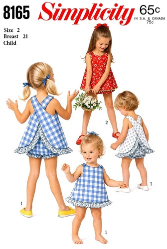 Simplicity 8165 baby girl - simplicity,
