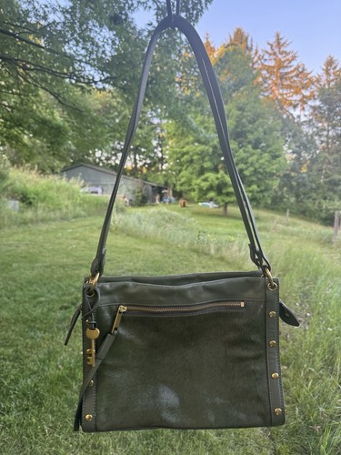 Fossil allie green - fossil, satchel
