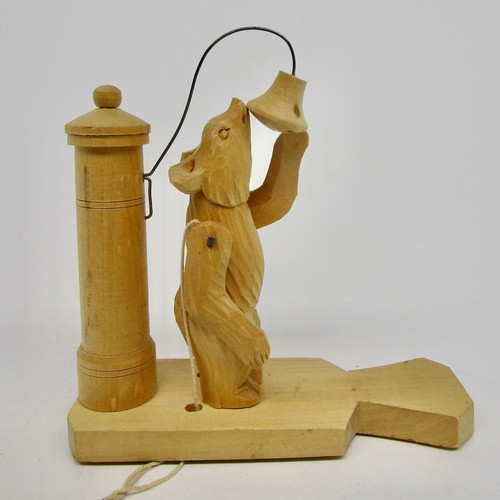 Russian folk art carved wood