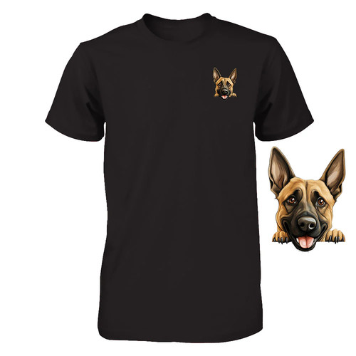 Funny belgian malinois dog - funny,