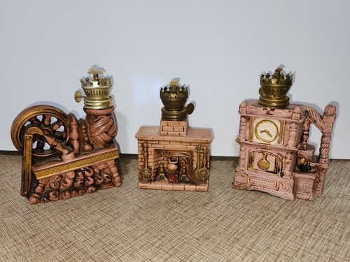 Vintage oil lamps spinning - 3,