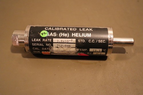 Varian helium gas calibrated - gas,