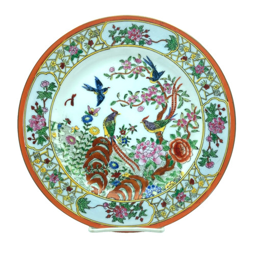 Chinese bird plate hand - chinese,