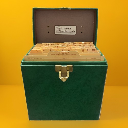 Vintage amfile platter pak - vintage, platter-pak