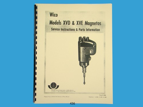 Wico magneto service parts - service,