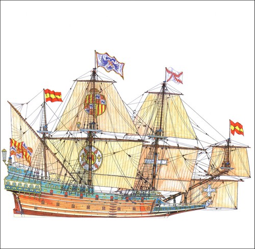 2000 vintage ship print - ship,