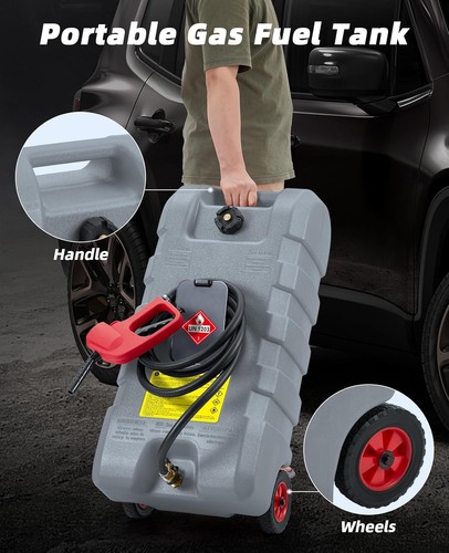Portable gallon fuel - portable, caddy