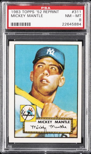 1983 topps reprint 311 - reprint, #311