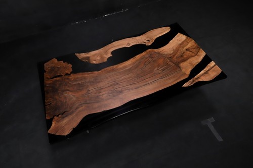 Live edge dining table - dining, top