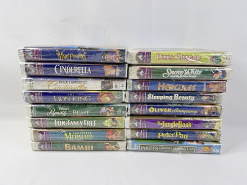 Disney vhs tape lot all - tape,
