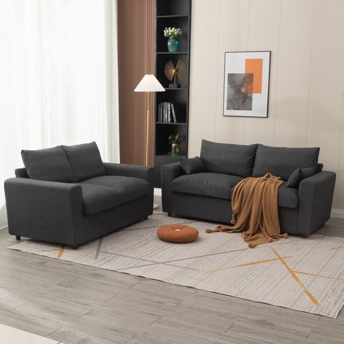 Seater linen fabric couch - 2,,