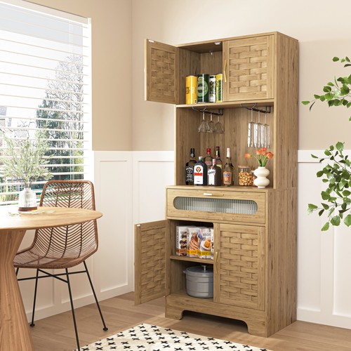 Tall farmhouse kitchen - 67'',