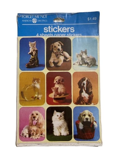 Vintage stickers american - vintage, 80's