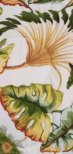 Tropical print comforter - tropical,