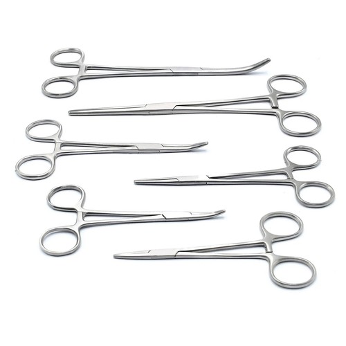 Hemostat set 8 - 5", 8"