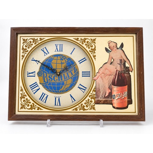 Schlitz beer wall clock - schlitz,