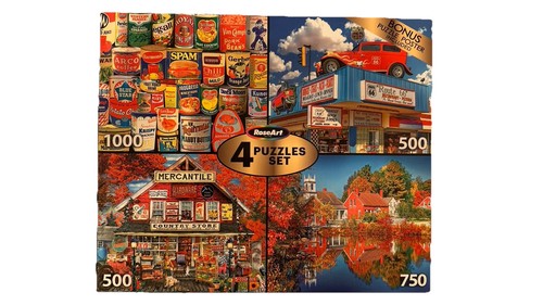 Jigsaw puzzles box set - 4, 1