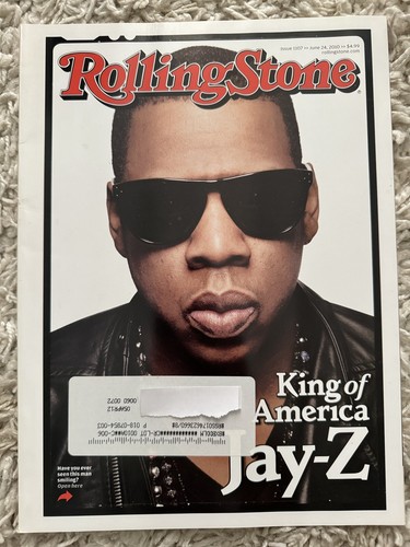 Rolling stone magazine back - stone,