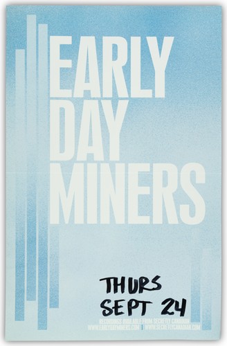 Early day miners - day, 11x17