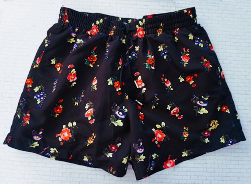 Dior homme black floral - sz, m