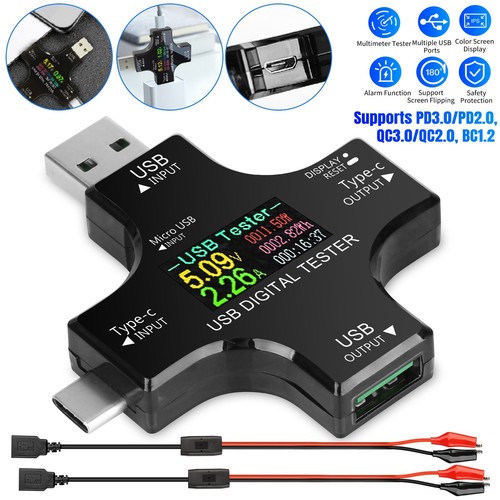 Type usb digital meter - type-c,