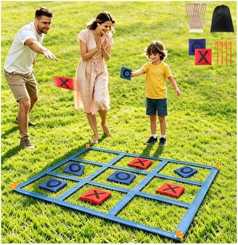 4x4ft giant tic tac - 4x4ft, toe