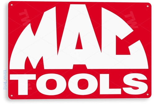 Tin sign mac - tin, metal