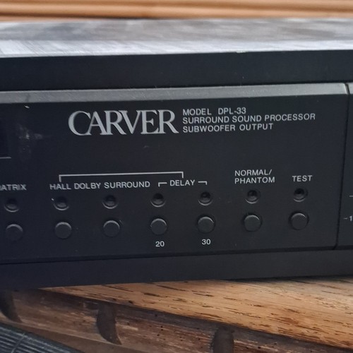 Carver dpl channel - carver, 4-channel