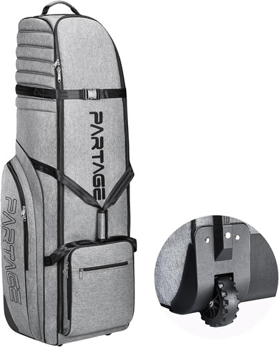 Wheeled golf travel bag - wheeled,