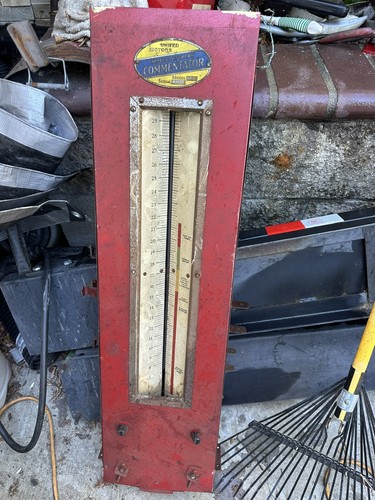 Vintage vacuum gauge united - gauge,